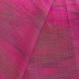REMNANT Pinks and Greens Woven Shot Cotton from India 1-7/8 Yard PIECE #CHL-928