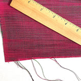 Re-Stocked, Pinks and Greens Semi-Rustic Woven Cotton from India By the Yard #CHL-928