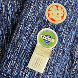 Indigo Blue Yukata Kimono Cotton from Japan By the Yard #245