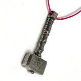 Thor's Hammer Pewter Pendant from Green Girl, 1-5" Shiny 38mm #GG-777