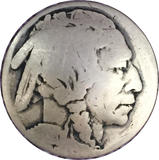 Genuine Indian Head Nickel Concho Button 