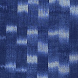 Indigo Kasuri Cotton Ikat from Japan 40" Wide By the Half Yard # NS-40