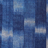 Indigo Kasuri Cotton Ikat from Japan 40" Wide By the Half Yard # NS-40