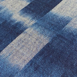 Indigo Kasuri Cotton Ikat from Japan 40" Wide By the Half Yard # NS-40