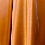 Copper Liquid Drape, Exceptional Lustre, Sueded Silk Charmeuse By the Yard #3519