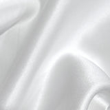 Bright True White, Liquid Drape, Exceptional Lustre, Sueded Silk Charmeuse By the Yard #3100