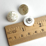 Re-Stocked, Mother of Pearl Shank Back Shell Button 5/8" 15mm  # L-66595