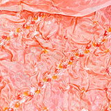 Shibori Scarf for Obi Peachy Pink Very Textured Silk, 54" Long #121