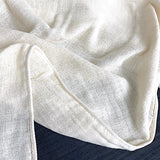 Sale, Triple Gauze from Japan Fluffyish-Off-White 100% Cotton, 34" Wide, By the Half Yard # NS-42