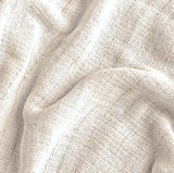 Triple Gauze from Japan Fluffy-Soft Ivory 100% Cotton, 34" Wide, By the Half Yard # NS-42