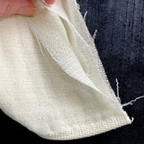 Sale, Triple Gauze from Japan Fluffyish-Off-White 100% Cotton, 34" Wide, By the Half Yard # NS-42