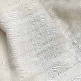 Triple Gauze from Japan Fluffy-Soft Ivory 100% Cotton, 34" Wide, By the Half Yard # NS-42