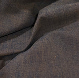 Persimmon x Indigo = Brown Artisan Mid-Weight Cotton from Japan 38" Wide, By the Half Yard # NS-43