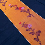 Meisen Iridescent Coppery Gold Old Silk Pieces from Japan 13.5" x 40"  #7580