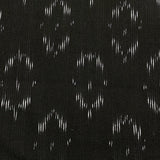 SALE, Black/White Cotton Subtle Ikat, Handloom from India, By the Yard  #TK-35