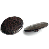 Black Rust 13/16" / 20mm Shank Back Metal Button # 1106