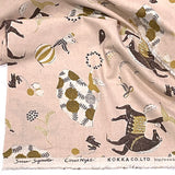 Circus Nights from Japan, Sanae Sugimoto for Kokka, 43" Wide Cotton/Linen By the Yard   #9200