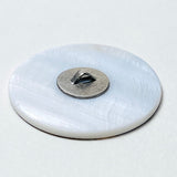 SALE, Under the Sea Button by Susan Clarke, 1-1/2" Mother of Pearl Base