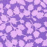 LAST PIECE Glenjade Liberty of London Purple Leaves Tana Lawn 54" x 1.25 yard PIECE