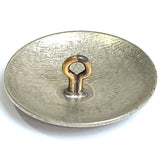 Cat Button, 1" Silver Color Shank Back  25mm #KB-932/SW-932