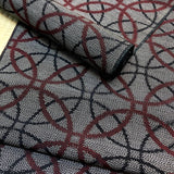 DEEPER SALE Infinite Circles Tsumugi Handweave from Japan. Kimono Ikat Silk by the Yard  #123