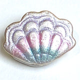 Re-Stocked, Seashell Button, 7/16" Pearly Pastels, by Susan Clarke Originals #SC-162