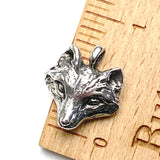 Wolf Pendant from Green Girl Studios 3/4" Pewter