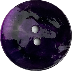 Re-Stocked, Dark Purple 7/8" Pearl Shell 23mm 2-hole Button, # 481-D