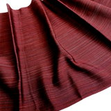 Tawny Port Melange, Silk Crepe, Vintage Silk, Still-Basted Ariaihari 12-yard BOLT from Japan  #757