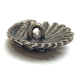 SALE, Eagle Head, Pewter Button 1" / 25mm Shank Back Made in USA #SW-264