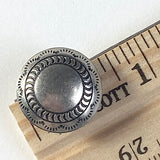 Re-Stocked, Morning Song Concho Button Silver 5/8" Shank Back  #SW-79