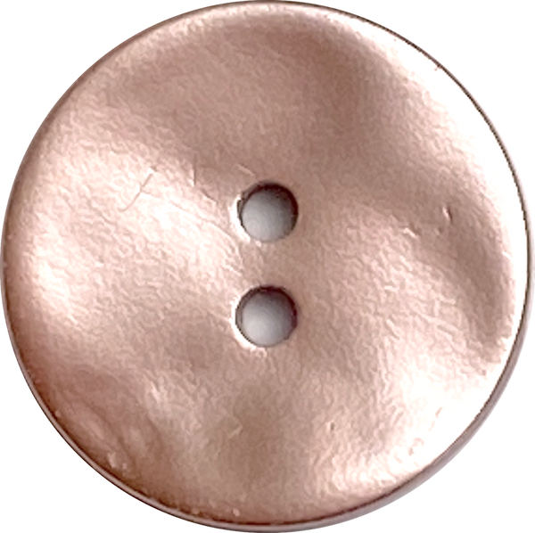 1/2" Pale Pink Pearl Shell 2-hole 13mm Buttons, Per Button   #241193-D