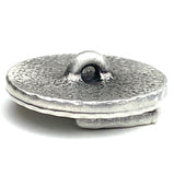 Pewter Cow Button, 7/8" Shank Back, USA-Made Lead Free Pewter, Per Button #HBU-9