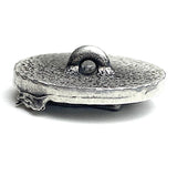 Pewter Horse Button, 7/8" Shank Back, USA-Made Lead Free Pewter, Per Button #HBU-13