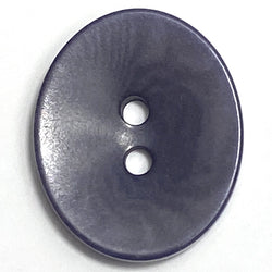 Purple Oval 11/16" 2-Hole Button, Corozo / Tagua / Vegetable Ivory #SK-559