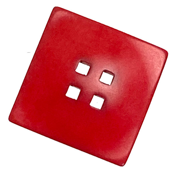 Red Square 9/16" Corozo/Tagua "Five Squares Flat Pillow",  # SK-518