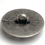 Alpine Flower Antique Silver 13/16" Shank Back Metal Button 20mm  #FJ-40
