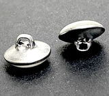 Larger Size, White Faux Pearl Western Shirt Buttons Not Snaps, Shank Back 13mm / 1/2", Pack of 18  #KB-942