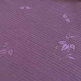 Dusty Purple Textural Stripe Vintage Kimono Silk By the Yard #290