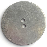 Pinwheel Large Pewter 2-hole Button, 1-5/16" /  33mm USA Made, #FJ-57