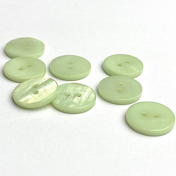 Small White Pearl Shell Flower Buttons 1/2 Pack of 6 #BN651-B – The Button  Bird