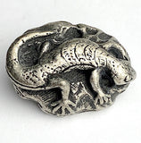 Salamander Pewter Button, 1", Shank Back, 25mm, USA-Made  # SW-304