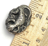 Salamander Pewter Button, 1", Shank Back, 25mm, USA-Made  # SW-304