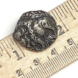 Buffalo Pewter Button, 7/8", Shank Back, 23mm, USA-Made  # SW-305