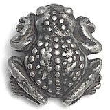 Frog Pewter Button, 15/16" Shank Back 24mm USA-Made  # SW-308