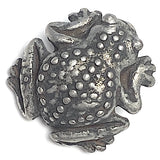 Frog Pewter Button, 15/16" Shank Back 24mm USA-Made  # SW-308