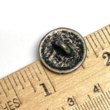 Rustic Starburst Pewter Button, 11/16" Shank Back 18mm USA-Made  # SW-309