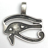 Eye of Horus Style One, Pewter Charm/Pendant, 1" / 26mm  # FJ-103