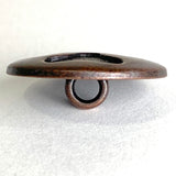 Cat Paw Button, 13/16" Copper, Shank Back 21mm  # FJ-111