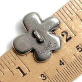 Posey Pewter Button, 15/16" Danforth USA, 24mm, Shank Back # FJ-124